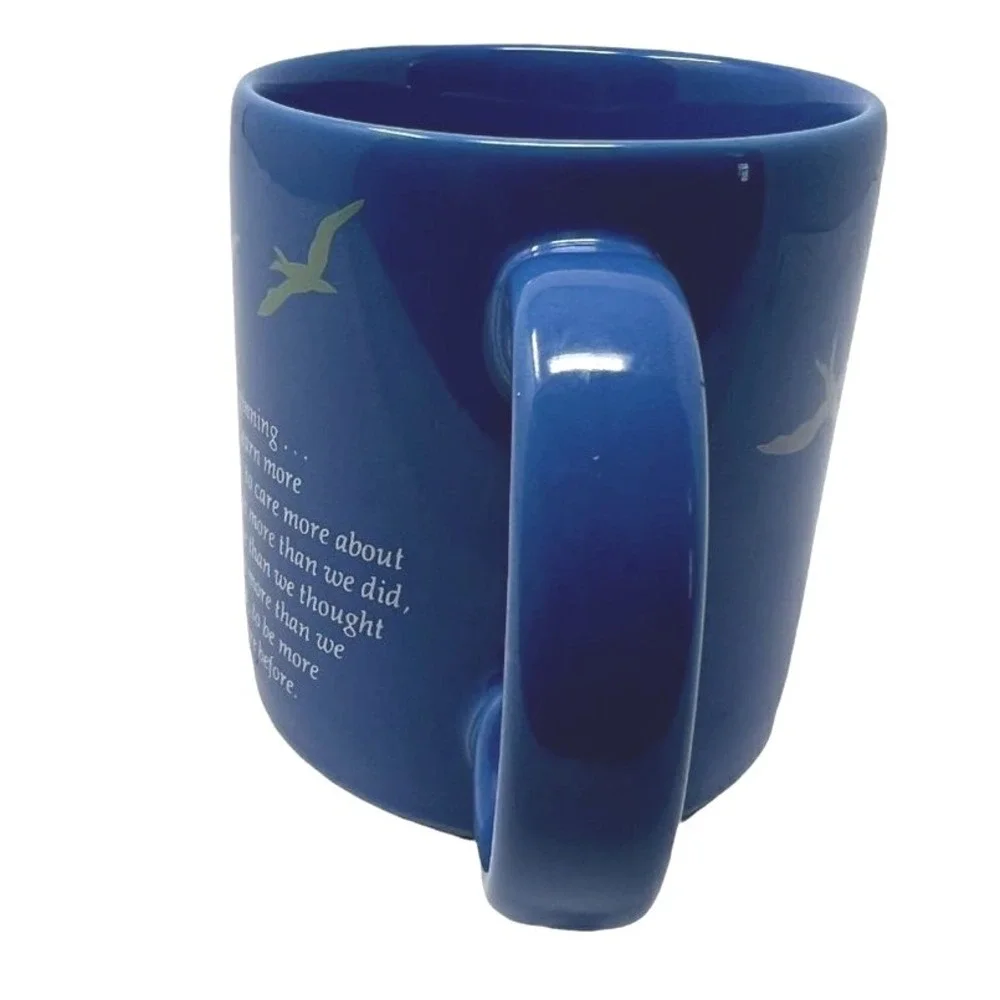 American Greetings Mug Blue Each Day is a New Beginning Inspirational Coffee Cup